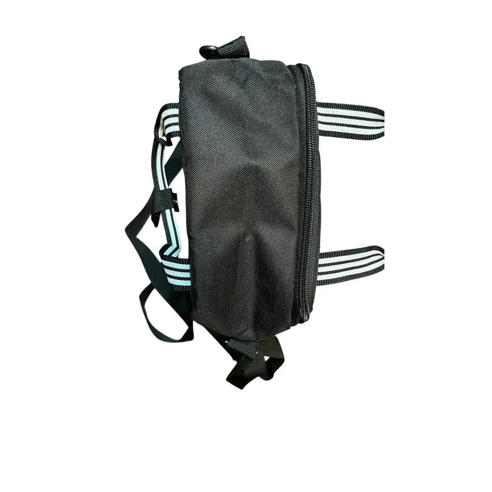Adidas Insulated Black Squad Lunch Box - Excellent Condition Black & White